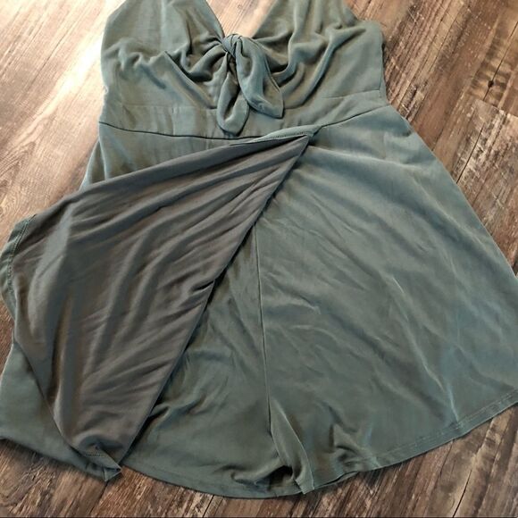 L.A. Hearts front tie romper - Picture 3 of 10